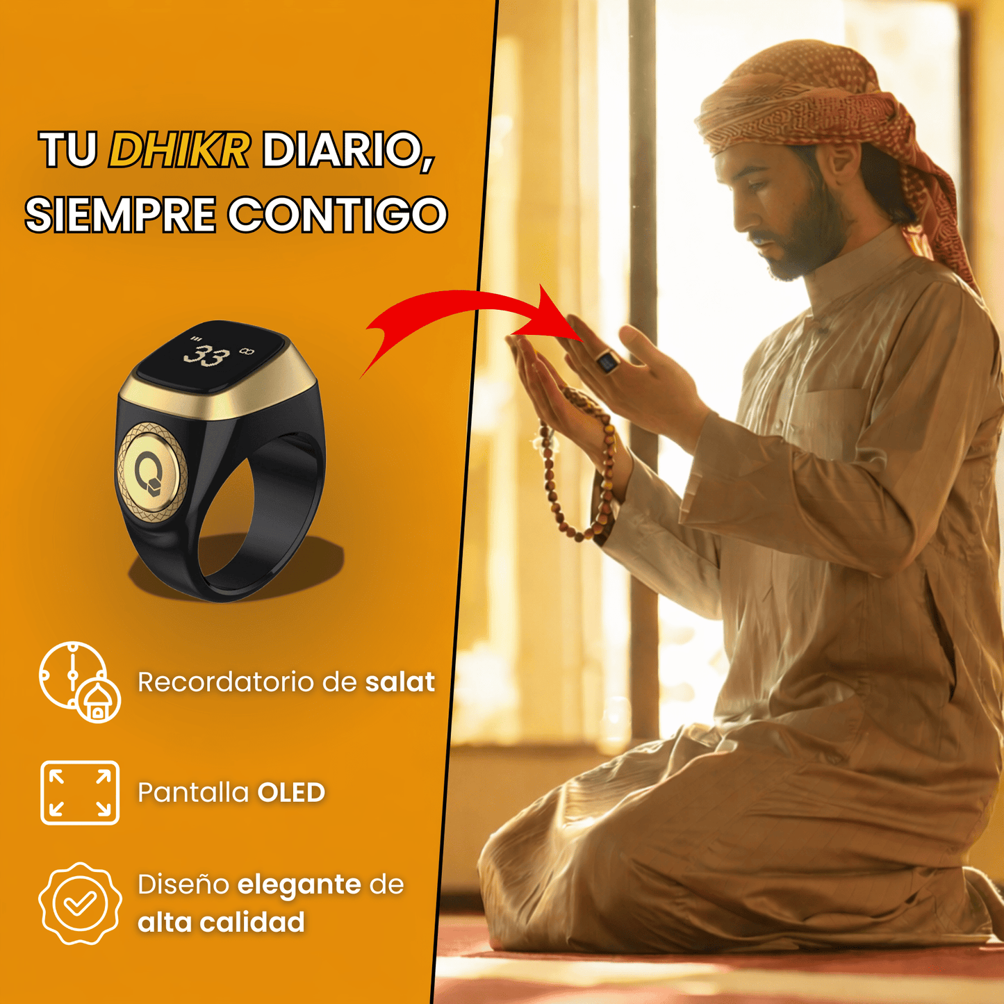 ANILLO INTELIGENTE DE DHIKR